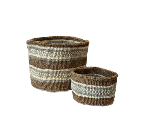 Kigiriki Grey Mambo Baskets